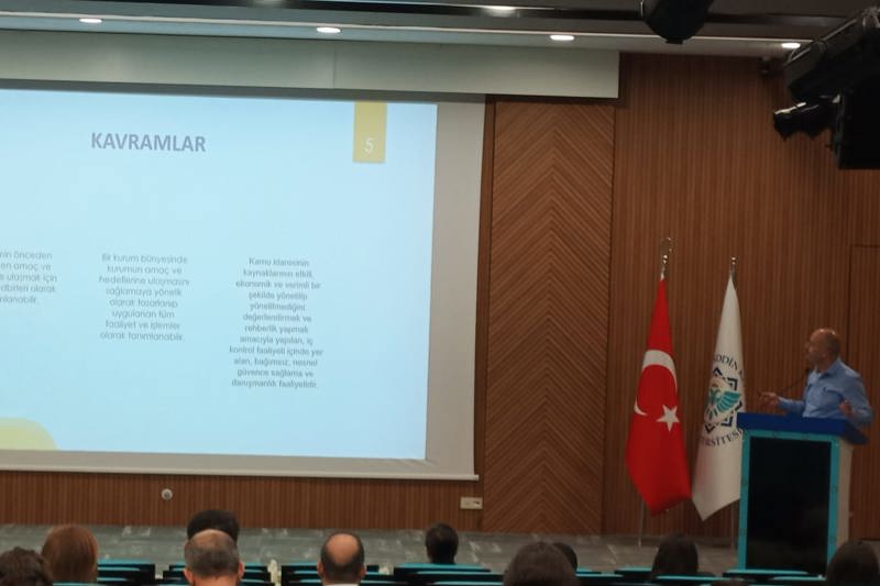 Üniversitemizde "İç Kontrol Sistemi" Eğitimi Gerçekleştirildi